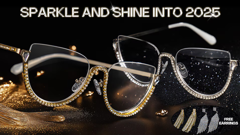 Zeelool Launches “Sparkly Eyeglasses” Campaign: Shine Bright, See Clear!