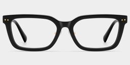 Remy Black Rectangle Glasses1