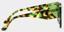 Viva Green Tortoise Square Sunglasses3