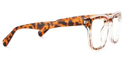 Liam Tortoise Rectangle Glasses4