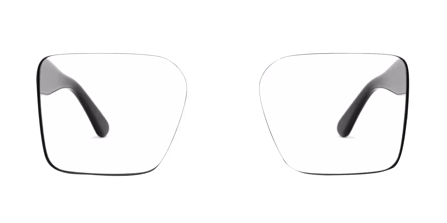 Arthur Geometric Brown Glasses