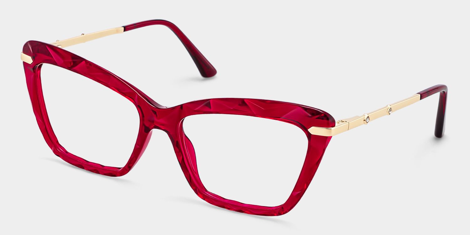 Juliet Cateye Red Eyeglasses and Glasses Frames2