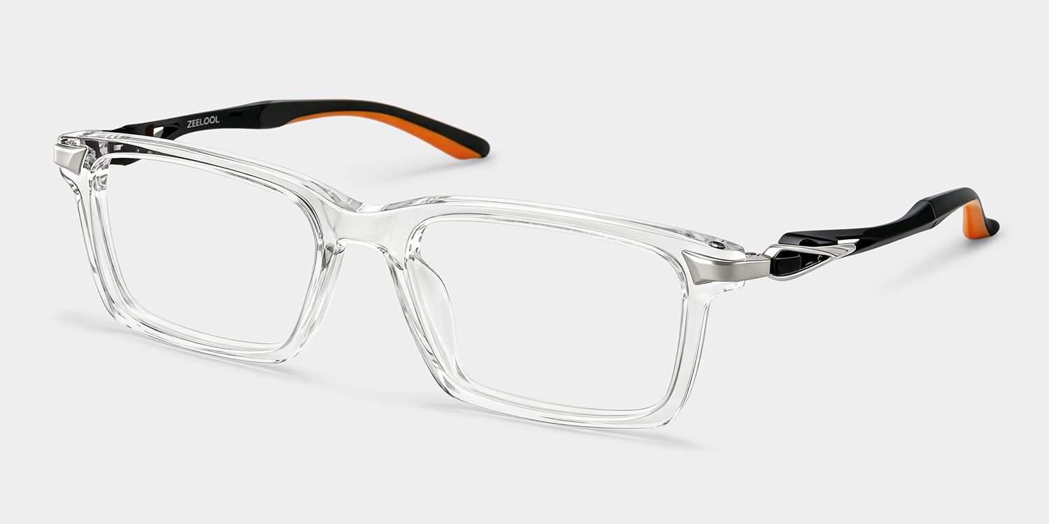 Orion Clear Rectangle Eyeglasses On Sale | ZEELOOL3