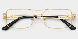 Eric Gold Aviator Glasses2