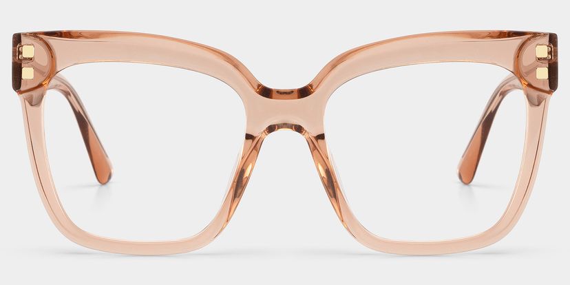 Minguela Beige Square Glasses