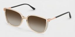 Annalisa Beige Square Sunglasses2