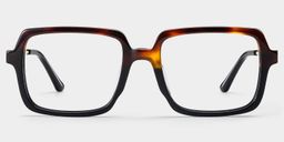 Beatrice Two-tone Rectangle Glasses3