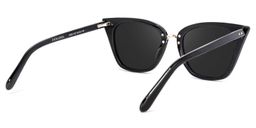 Tallulah Black Cat eye Sunglasses4