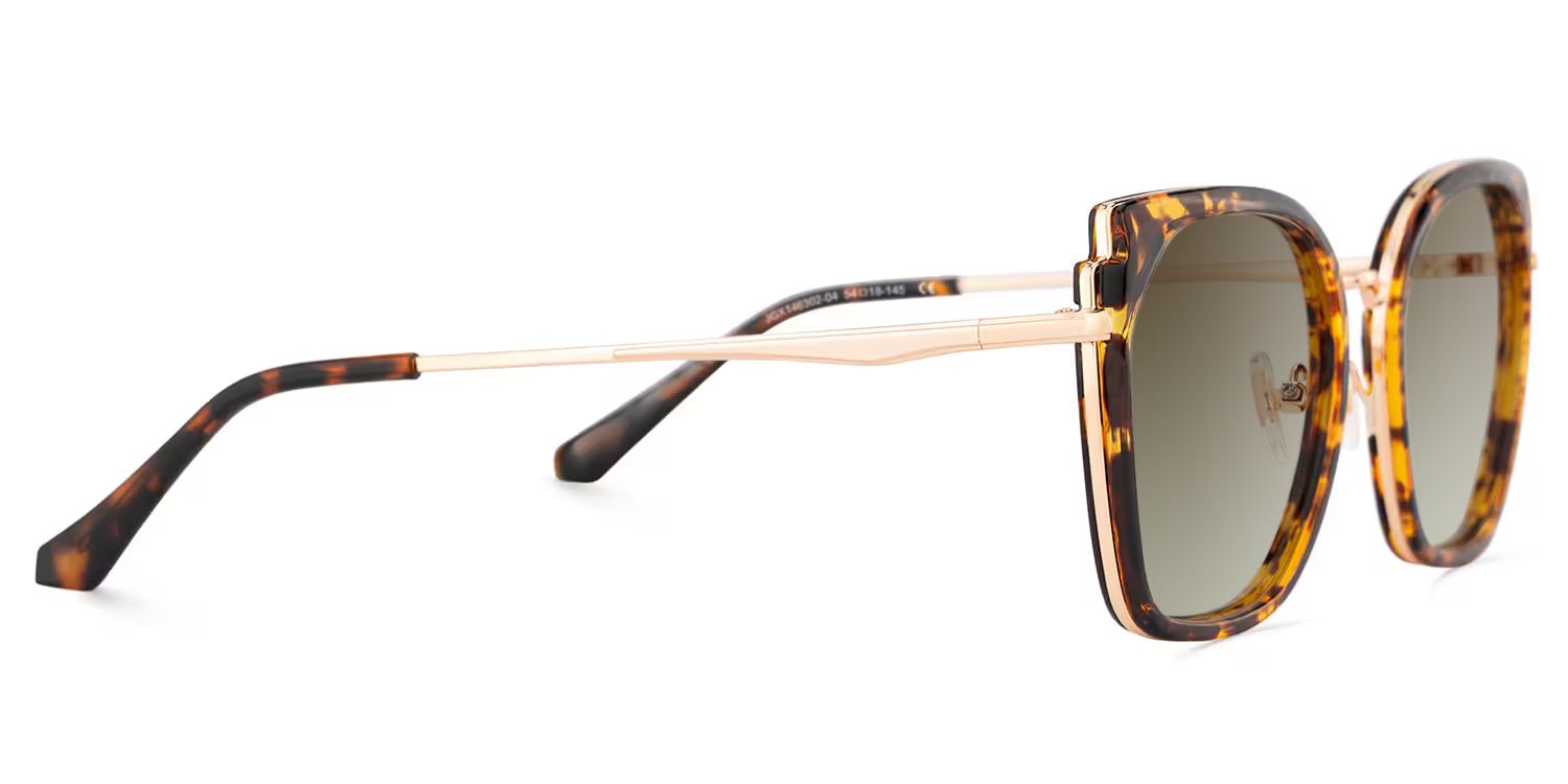 Murcia Square Tortoise Prescription Sunglasses | ZEELOOL3