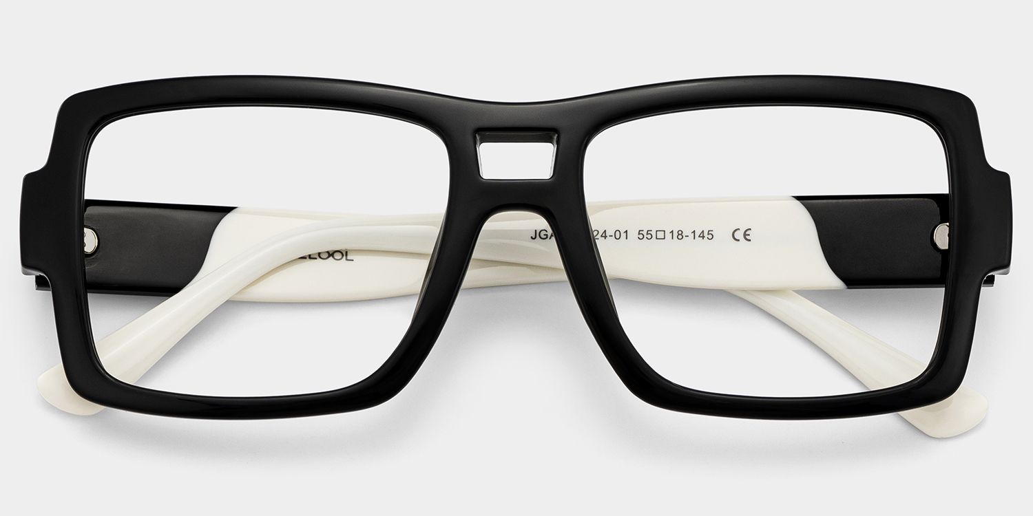 Nora Aviator Black Frame Glasses for Women | ZEELOOL2