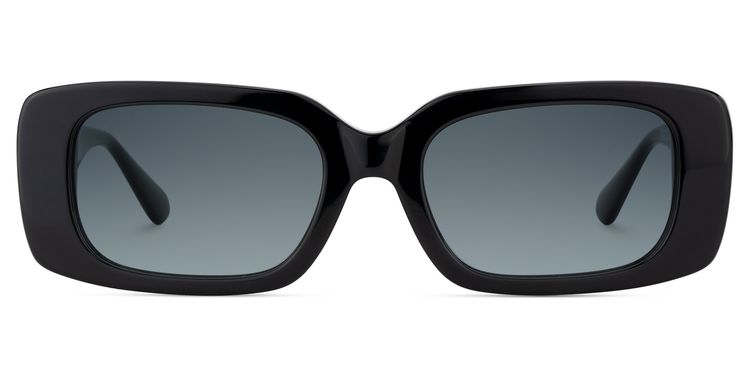Jonas Black Rectangle Sunglasses