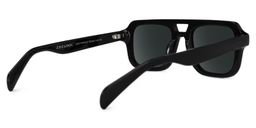 Ismail Black Aviator Sunglasses3