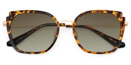 Murcia Tortoise Square Sunglasses1