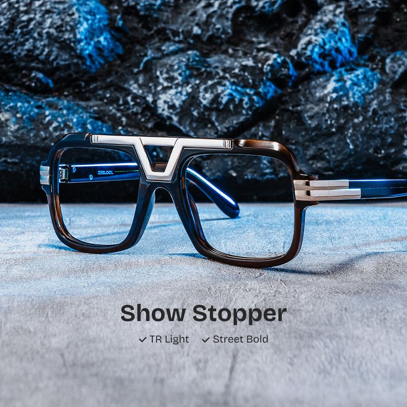 Croswell Brown Aviator Glasses