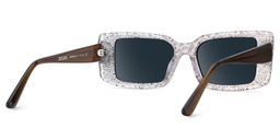 Gleam Leopard Rectangle Sunglasses4
