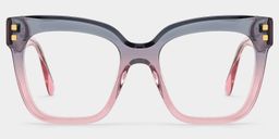 Minguela Gray Pink Square Glasses2