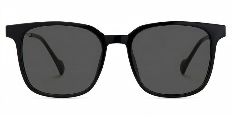 Chloe Black Square Sunglasses