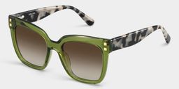 Minguela Green Square Sunglasses2