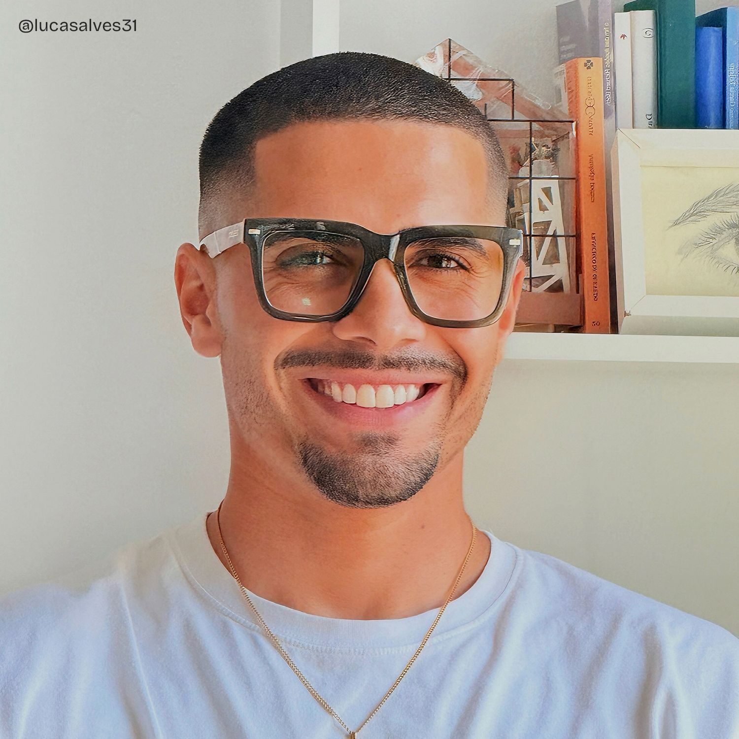 Thick Green Frame Glasses For Men6