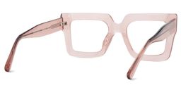 Brandon Beige Square Glasses4