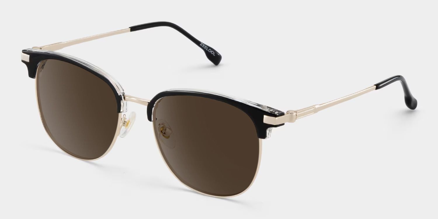 Naranjo Mixed Black Frame Sunglasses | ZEELOOL2