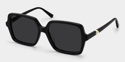 Elena Black Square Sunglasses2
