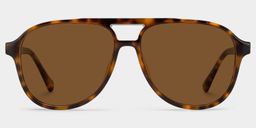 Luna Tortoise Aviator Sunglasses0
