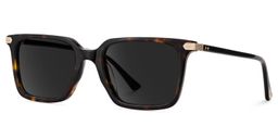 Goveo Tortoise Rectangle Sunglasses2
