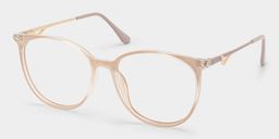 Chanty Pink Round Glasses3