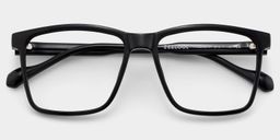 Burgos Black Square Glasses1