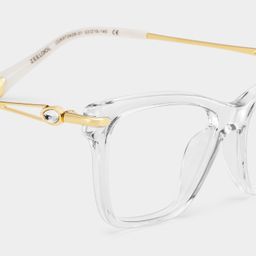 Amelia Clear Cat eye Glasses8