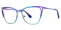 Winters Iridescent Cat eye Glasses2
