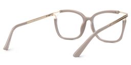 Sidibe Khaki Square Glasses4
