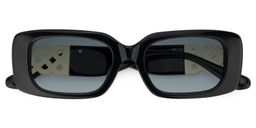 Jonas Black Rectangle Sunglasses0