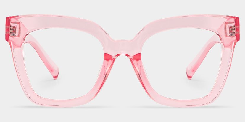 Malcolm Pink Square Glasses