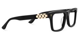 Sammi Black Rectangle Glasses4
