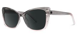 Farris Gray Cat eye Sunglasses1
