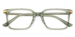 Goveo Green Rectangle Glasses2