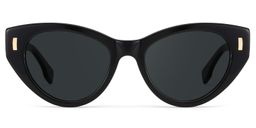 Azura Black Cat eye Sunglasses0