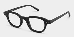 Amber Black Square Glasses3