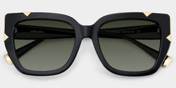 Dax Black Square Sunglasses1