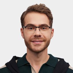 Brock Black Browline Glasses0