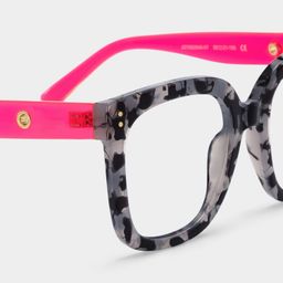 Ebony Gray-Tortoise Square Glasses4