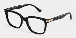 Thomas Black Rectangle Glasses3