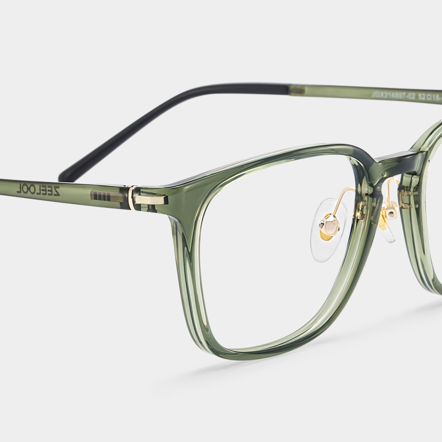 Lily Olive Green Glasses Frames for Women | ZEELOOL5