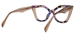 Nolia Floral Cat eye Glasses3