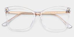 Isaebella Clear Butterfly Glasses2
