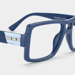 Nora Blue Aviator Glasses5