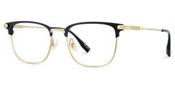 Barrett Gold Browline Glasses3