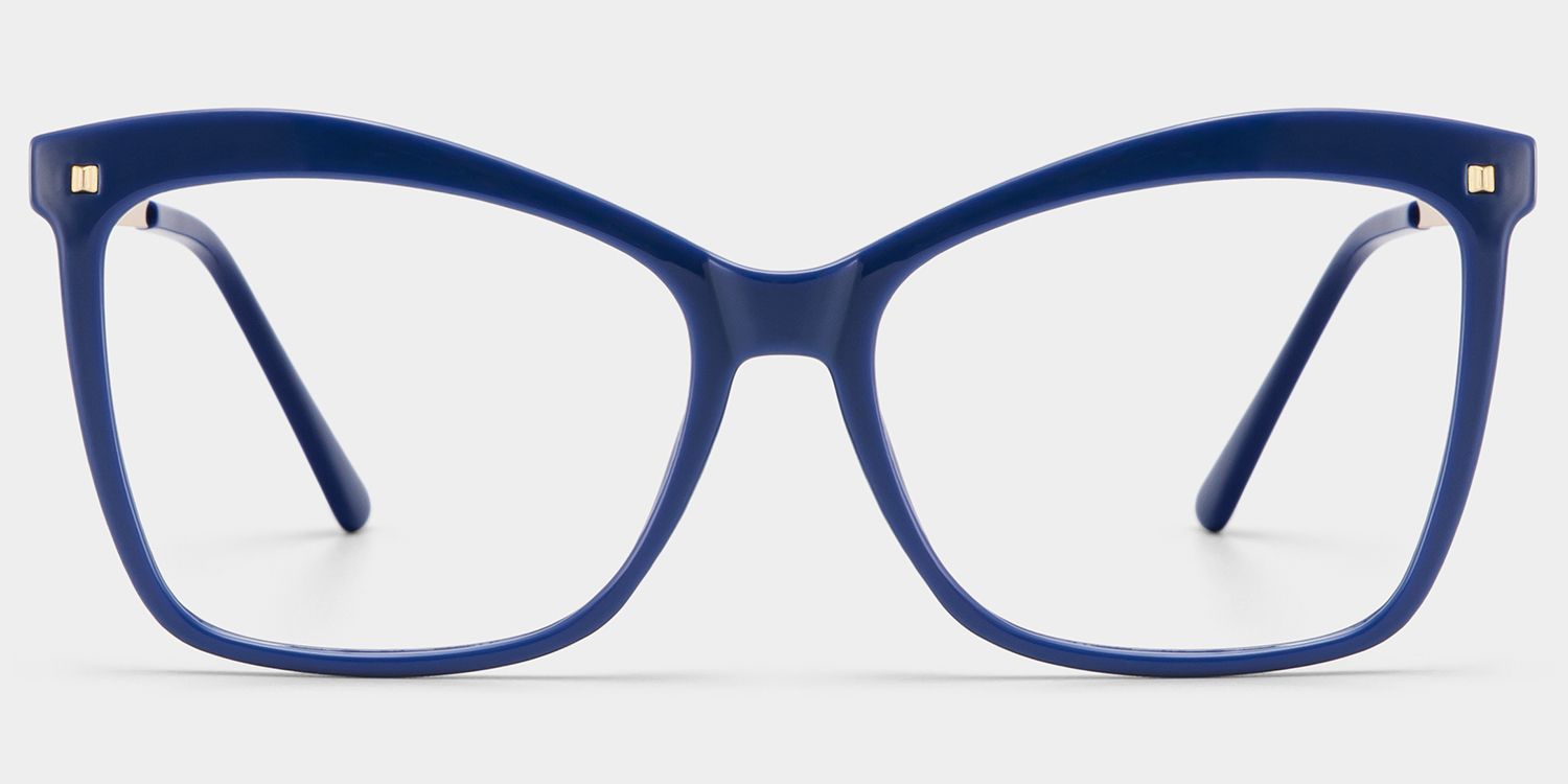 Isaebella Butterfly Blue Frame Glasses for Women | ZEELOOL0